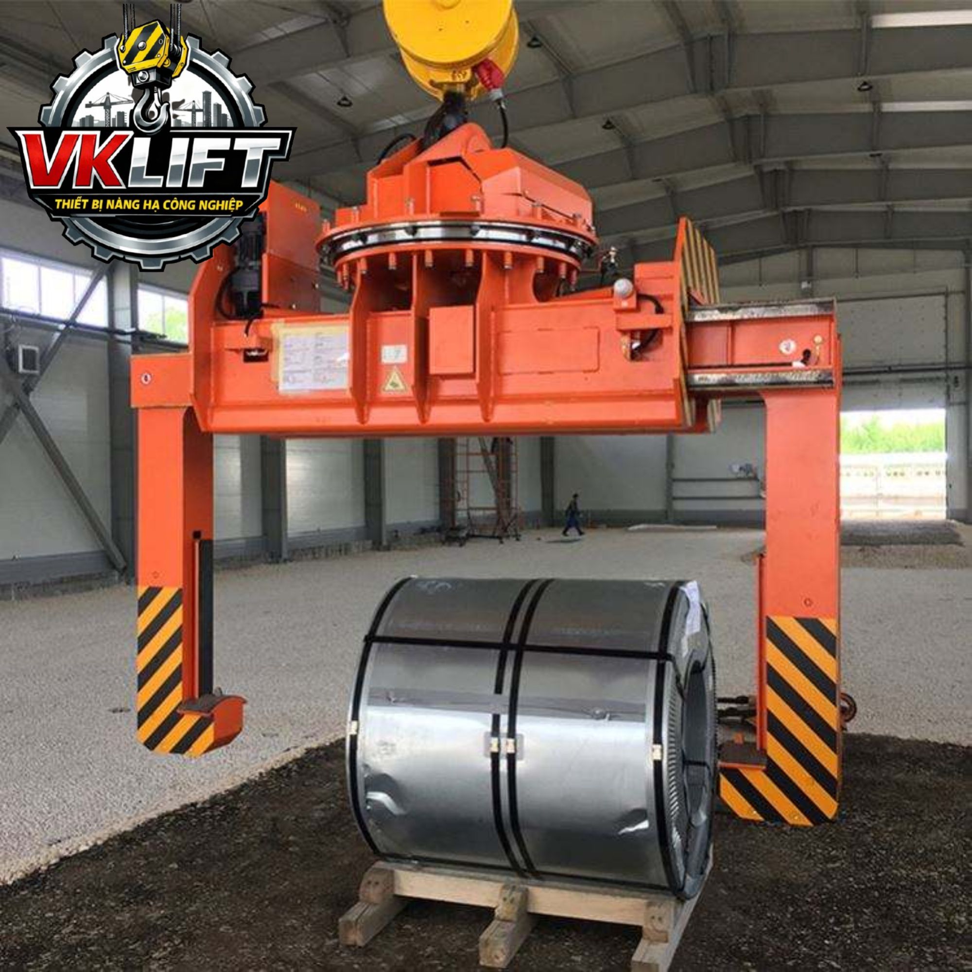 Kìm cẩu cuộn thép cỡ lớn